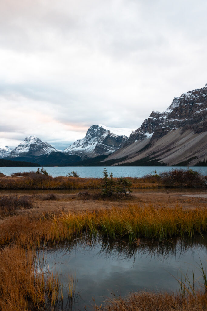 Bow Lake on the Icefields Parkway