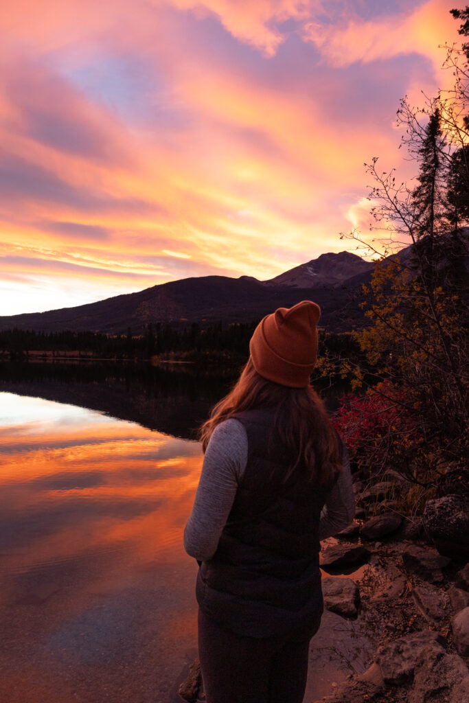 What to do in the Canadian Rockies: Pyramid lake 