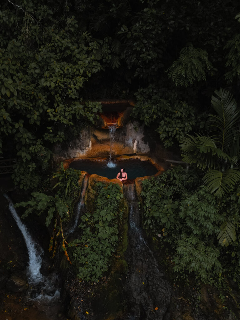 hot springs in Costa Rica