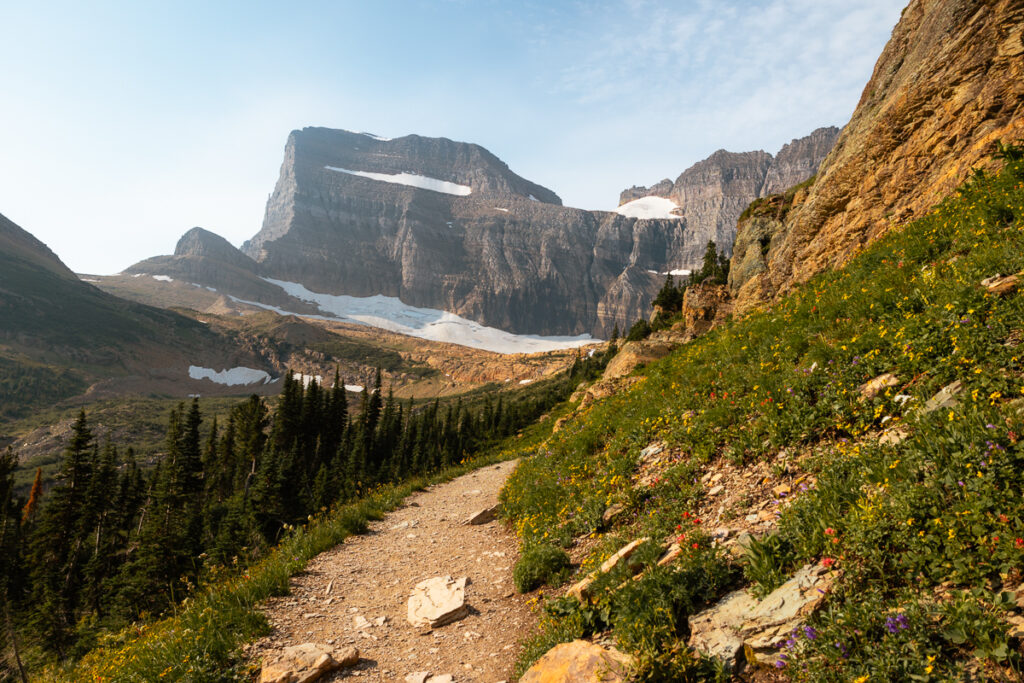 Grinnell Glacier Trail in Glacier National Park 