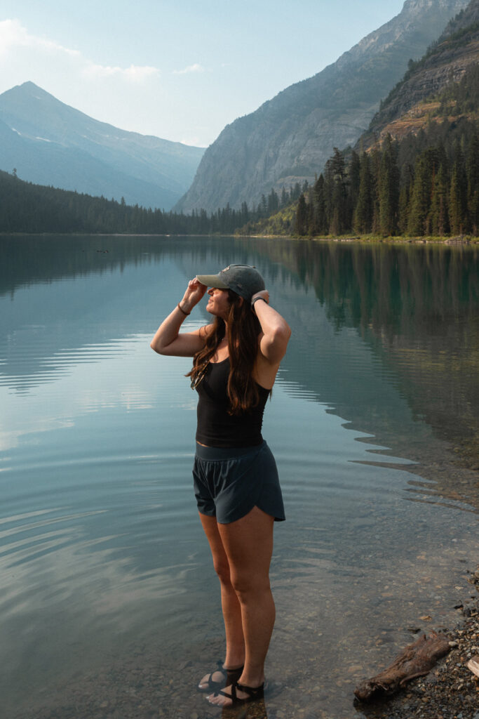 Avalanche Lake in Glacier National Park 